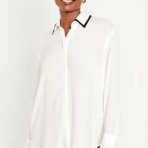 New Never Worn White Button Down Dress Shirt